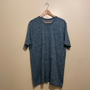 lululemon athletica Blue Short Sleeve Tee
